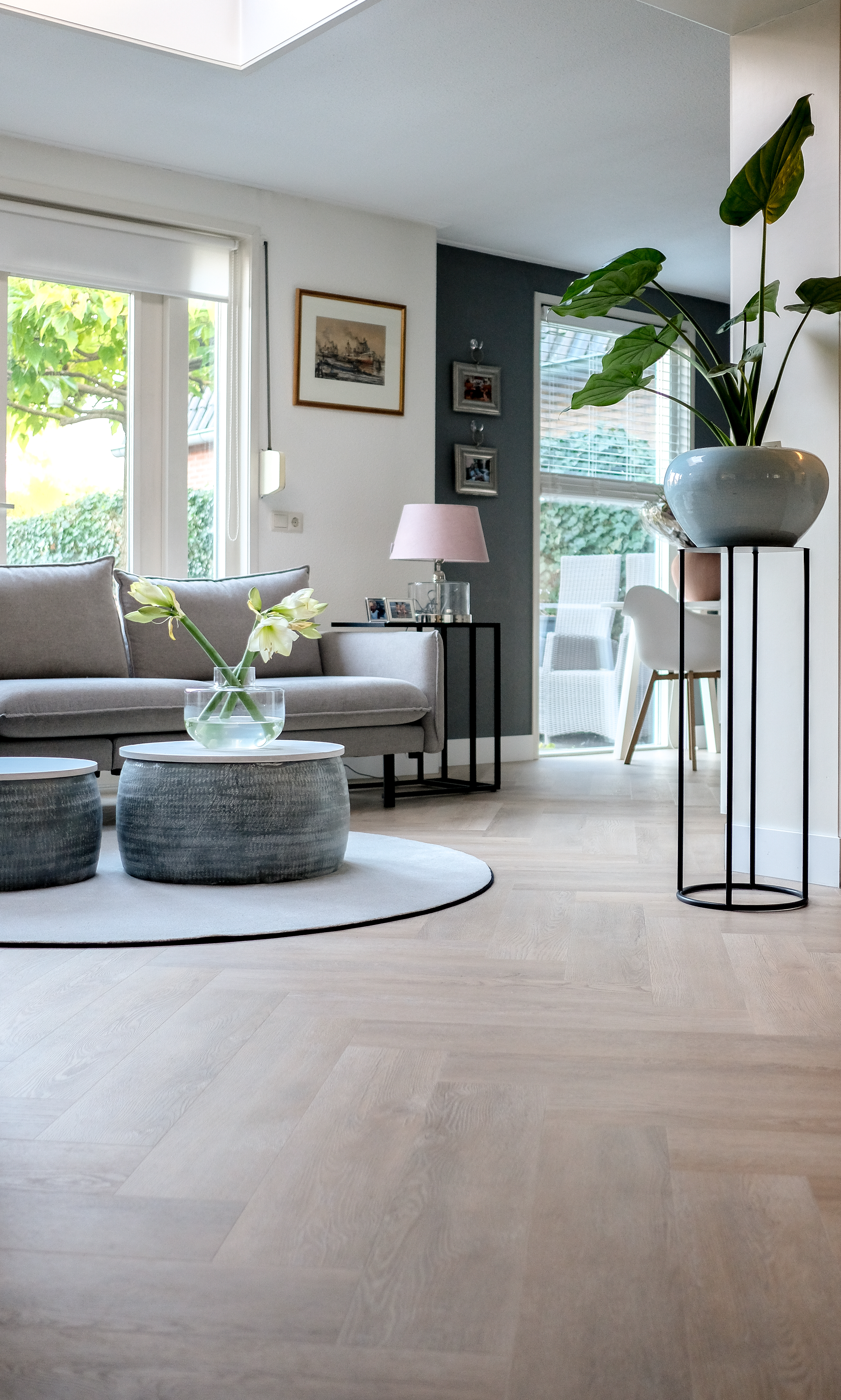 Palazzo herringbone XL 71